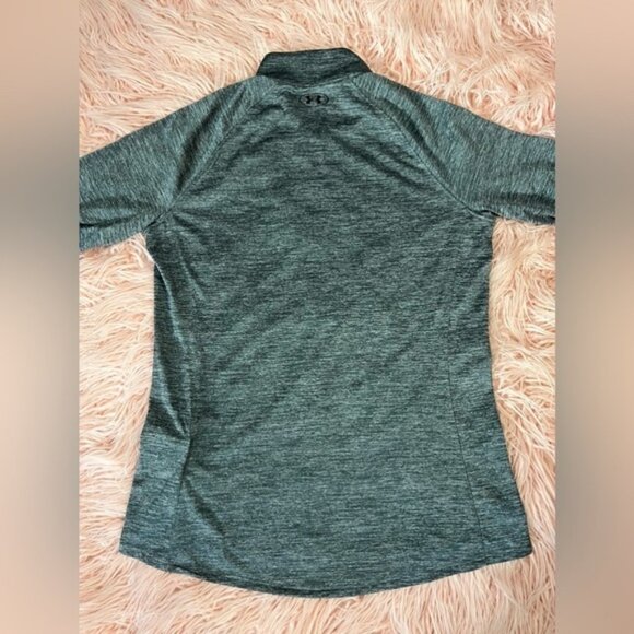 Under Armour Women's Twisted Tech 1/4 Zip Long Sleeve - Picture 9 of 12